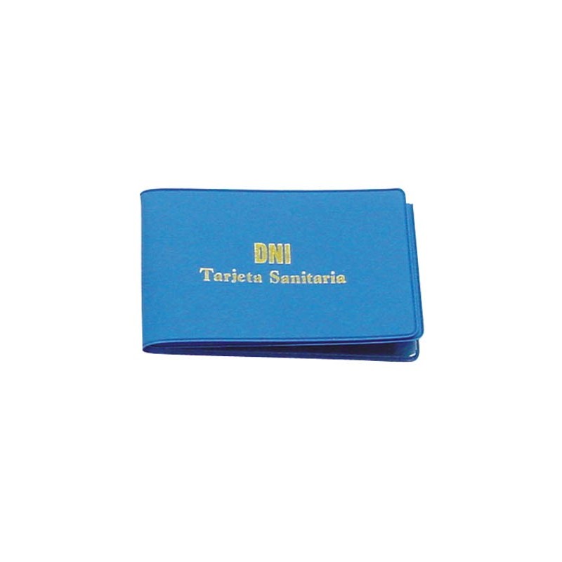Funda portacarnet seguridad social y dni opaca