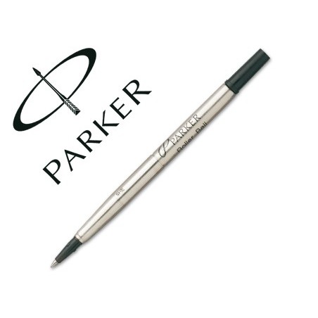 Recambio rotulador roller parker 0.5 negro
