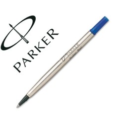 Recambio rotulador roller parker 0.5 azul