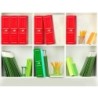 Caja archivo definitivo plastico liderpapel lomo 100 mm rojo 360x100x260 mm