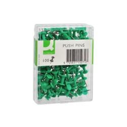Señalizador de planos q-connect verde caja de 100 unidades