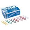 Clips colores presto caja de 100 unidades colores surtidos
