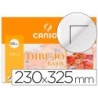 Papel dibujo basik 23x32.5 cm 130 gr con recuadro