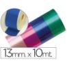 Cinta fantasia 10 mt x 13 mm azul