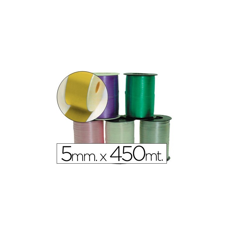 Cinta fantasia 500 mt x 5 mm oro