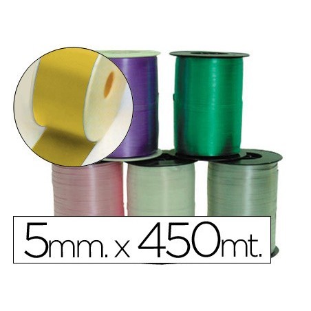 Cinta fantasia 500 mt x 5 mm oro