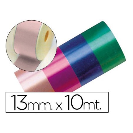 Cinta fantasia 10 mt x 13 mm rosa
