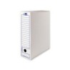 Caja archivo definitivo liderpapel 106 listados de ordenador carton reciclado 325g/m2 blanco 430x116x316 mm