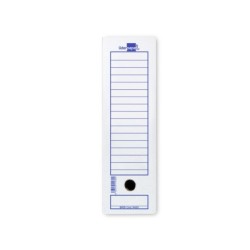 Caja archivo definitivo liderpapel 106 listados de ordenador carton reciclado 325g/m2 blanco 430x116x316 mm