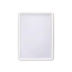 Pizarra blanca magnetica 25x35 cm con rotulador y borrador