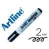 Rotulador artline camiseta ekt-2 negro punta redonda 2 mm para uso en camisetas
