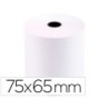 Rollo sumadora q-connect electro 75 mm ancho x 65 mm diametro sin bisfenol a
