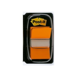 Banderitas separadoras 680-4 naranja dispensador de 50 unidades