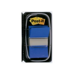 Banderitas separadoras 680-2 azul dispensador de 50 unidades
