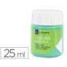 Pintura para tela la pajarita verde esmeralda 25 ml