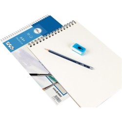 Bloc dibujo acuarela din a4 espiral 23x32.5 cm 10 hojas de 370 gr/m2