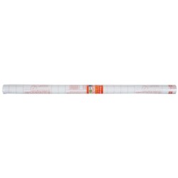 Rollo plastico adhesivo liderpapel 0.33x1.50 50 mc forralibros removible