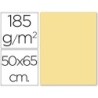 Cartulina guarro crema 50x65 cm 185 gr