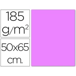 Cartulina guarro lila 50x65 cm 185 gr
