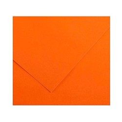Cartulina guarro naranja 50x65 cm 185 gr