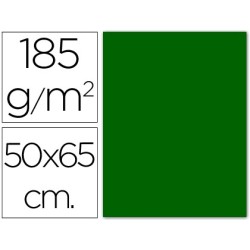 Cartulina guarro verde billar 50x65 cm 185 gr