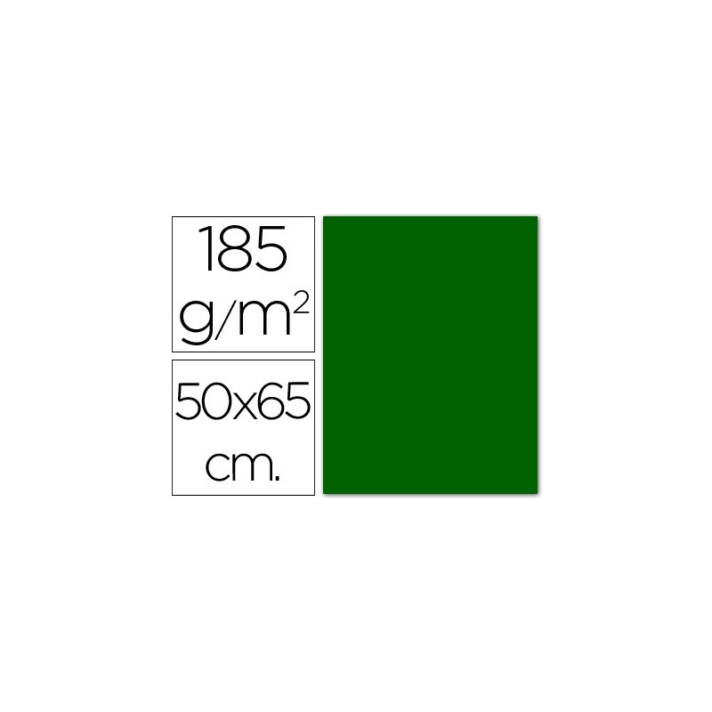 Cartulina guarro verde billar 50x65 cm 185 gr Cartulina guarro verde billar 50x65 cm 185 gr