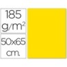 Cartulina guarro gualda 50x65 cm 185 gr