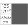 Cartulina guarro gris plomo 50x65 cm 185 gr