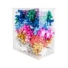 Lazo fantasia liderpapel 15 mm caja de 100 unidades colores surtidos