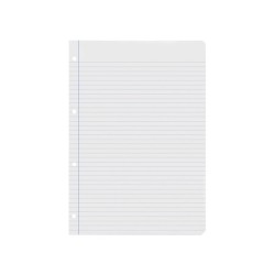 Recambio liderpapel a4 100 hojas 60g/m2 horizontal con margen 4 taladros