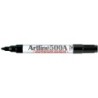 Rotulador artline pizarra ek-500 negro punta redonda 2 mm recargable