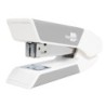 Grapadora liderpapel con regalo de extraegrapas y caja de 1000 grapas 26/6 capacidad 20h color gris