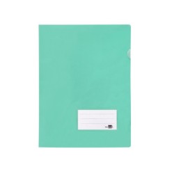 Carpeta liderpapel dossier a4 uñero verde manzana opaco
