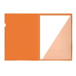 Carpeta liderpapel dossier a4 uñero naranja fluor opaco