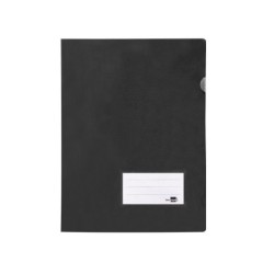 Carpeta liderpapel dossier a4 uñero negro opaco