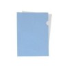 Carpeta liderpapel dossier uñero polipropileno din a4 celeste opaco 20 hojas