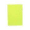 Carpeta liderpapel dossier uñero polipropileno din a4 amarillo fluor opaco 20 hojas