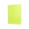 Carpeta liderpapel dossier uñero polipropileno din a4 amarillo fluor opaco 20 hojas