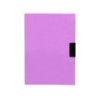 Carpeta liderpapel dossier pinza lateral polipropileno din a4 lavanda opaco 30 hojas pinza deslizante