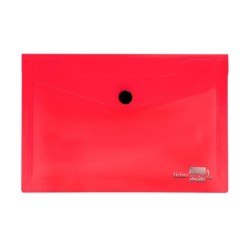 Carpeta liderpapel dossier broche polipropileno din a7 rojo translucido