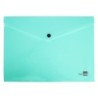 Carpeta liderpapel dossier broche polipropileno din a4 verde manzana opaco 50 hojas
