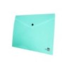 Carpeta liderpapel dossier broche polipropileno din a4 verde manzana opaco 50 hojas