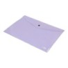 Carpeta liderpapel dossier broche polipropileno din a4 lavanda opaco 50 hojas