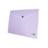 Carpeta liderpapel dossier broche polipropileno din a4 lavanda opaco 50 hojas