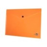 Carpeta liderpapel dossier broche polipropileno din a4 naranja fluor opaco 50 hojas