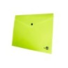 Carpeta liderpapel dossier broche polipropileno din a4 amarillo fluor opaco 50 hojas
