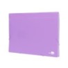 Carpeta liderpapel clasificador fuelle polipropileno din a4 lavanda opaco 13 departamentos