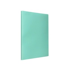 Carpeta liderpapel escaparate 30 fundas polipropileno din a4 verde manzana opaco