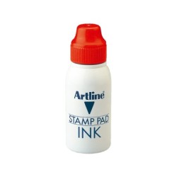 Tinta tampon artline roja bote 50 cc
