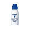 Tinta tampon artline azul bote 50 cc
